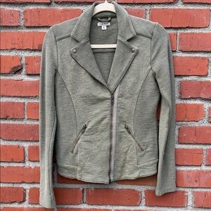 Lucky Brand Textured Olive Jacket